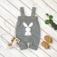Mimixiong 100% Cotton Baby Knitted Sleeveless Rompers 82W613