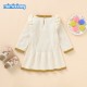 Mimixiong 100% Cotton Baby Knitted Girl Dress 82W860