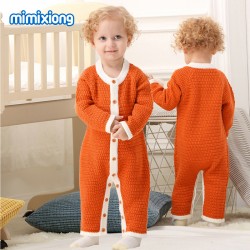 Mimixiong Baby Knitted Romper 82W321