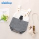 Mimixiong Baby Knitted Sleeveless Rompers 82W346