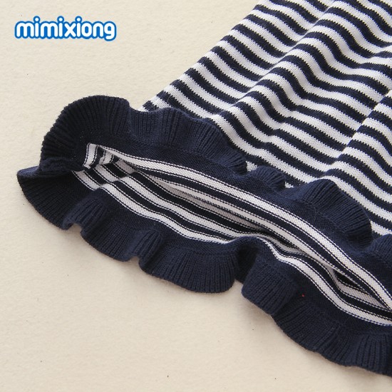 Mimixiong 100% Cotton Baby Knitted Girl Dress 82W380