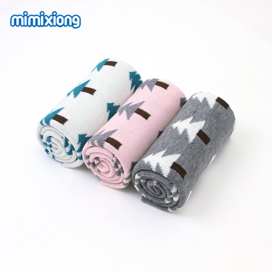 Mimixiong Baby Knitted Blanket 82W382