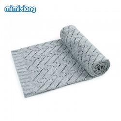 Mimixiong Baby Knitted Blanket 82W390