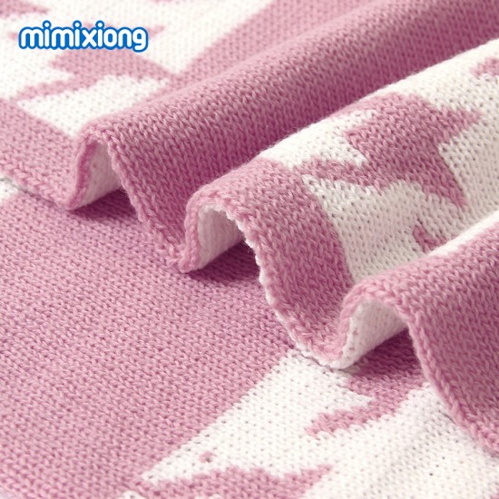 Mimixiong Baby Knitted Blankets 82W458