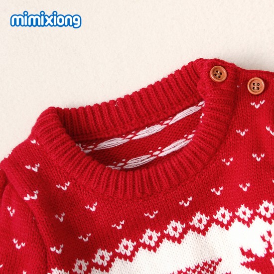 Mimixiong Baby Knitted Girl Dress 82W468
