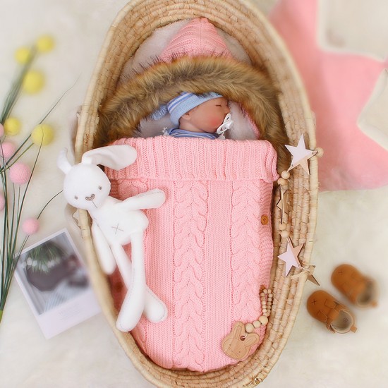 Mimixiong Baby Knitted Sleeping Bag 82W478