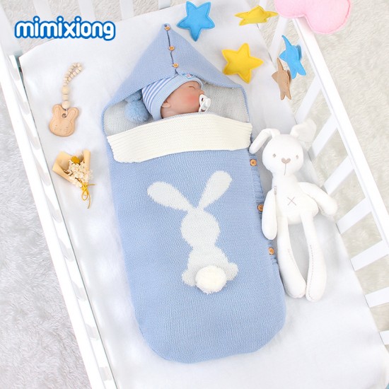 Mimixiong Baby Knitted Sleeping Bag 82W482