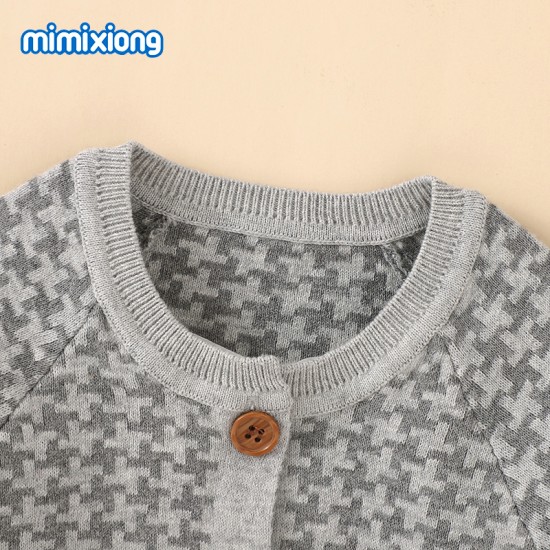 Mimixiong 100% Cotton Baby Knitted 2pc Clothing Set 82W530