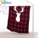 Mimixiong 100% Cotton Baby Knitted Christmas Blankets 82W541