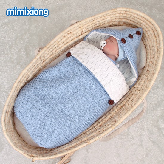 Mimixiong Baby Knitted Sleeping Bag 82W551