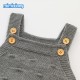 Mimixiong Baby Knitted Sleeveless Rompers 82W556
