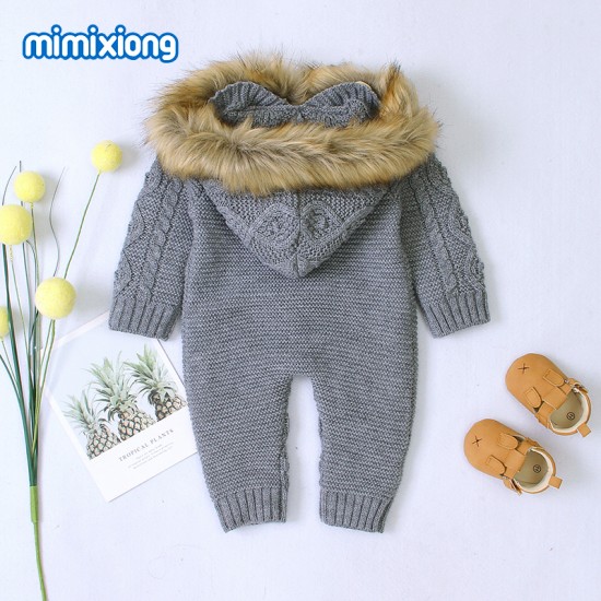 Mimixiong Baby Knitted Romper 82W607