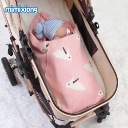Mimixiong 100% Cotton Baby Knitted Blankets 82W615