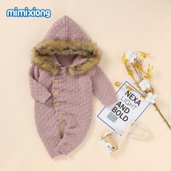 Mimixiong Baby Knitted Romper 82W653
