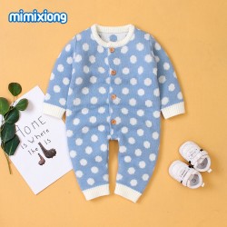Mimixiong Baby Knitted Romper 82W700