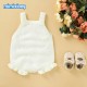 Mimixiong Baby Knitted Sleeveless Rompers 82W743