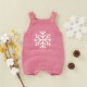 Mimixiong Baby Knitted Sleeveless Rompers 82W748