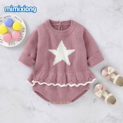Mimixiong Baby Knitted Romper 82W756