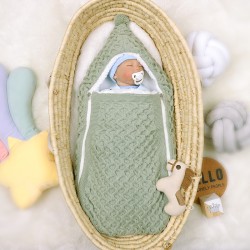 Mimixiong Baby Knitted Sleeping Bag 82W770