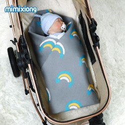 Mimixiong 100% Cotton Baby Knitted Blankets 82W788