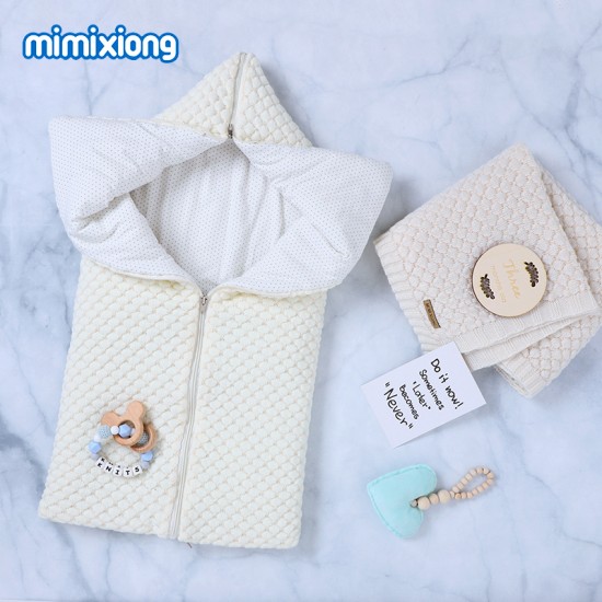 Mimixiong Baby Knitted Sleeping Bag 82W803
