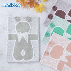 Mimixiong 100% Cotton Baby Knitted Blankets 82W805
